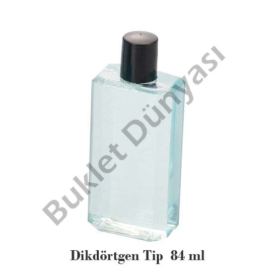 Pvc şişeler Dikdörtgen tip 84 ml