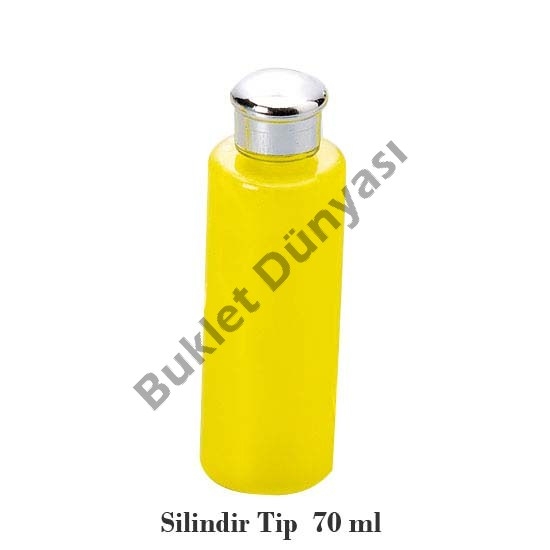 Silindir tip plastik şişe 70 ml